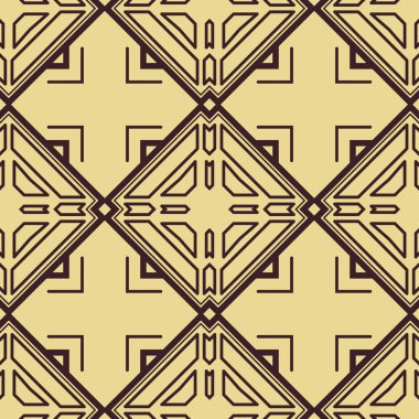 art deco dikişsiz desen