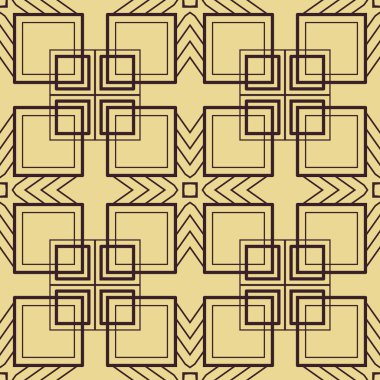 art deco dikişsiz desen