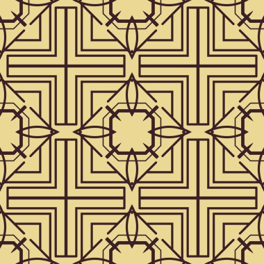 art deco dikişsiz desen