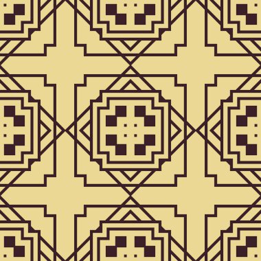 art deco dikişsiz desen