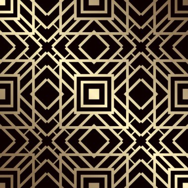 art deco dikişsiz desen