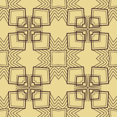 art deco dikişsiz desen