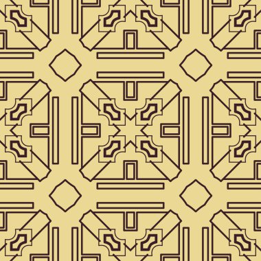 art deco dikişsiz desen