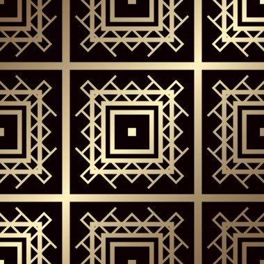 art deco dikişsiz desen