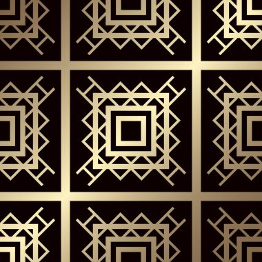 art deco dikişsiz desen