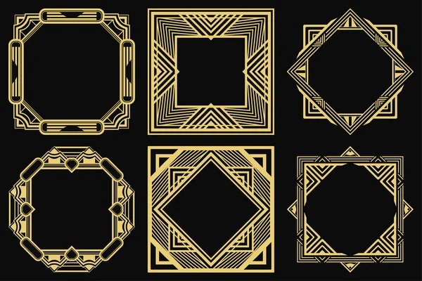 Art deco çerçeveler