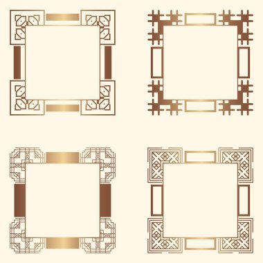 Art deco çerçeveler