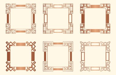 Art deco çerçeveler