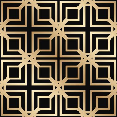 art deco dikişsiz desen