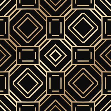 art deco dikişsiz desen