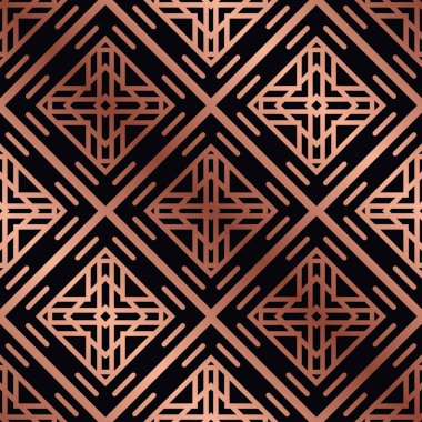 art deco dikişsiz desen