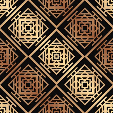 art deco dikişsiz desen