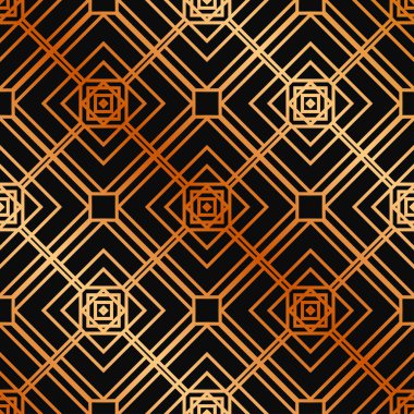 art deco dikişsiz desen