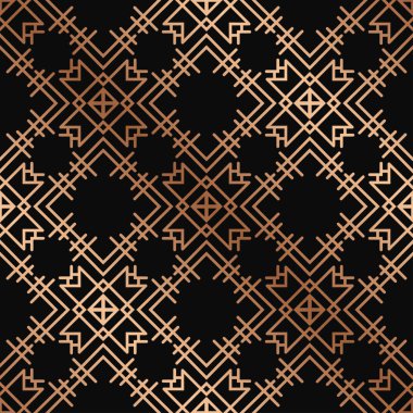 art deco dikişsiz desen