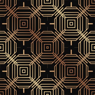 art deco dikişsiz desen