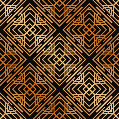 art deco dikişsiz desen