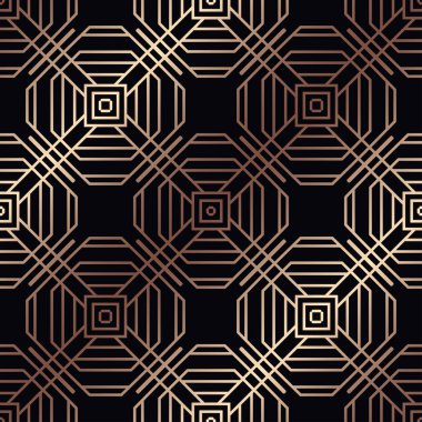 art deco dikişsiz desen