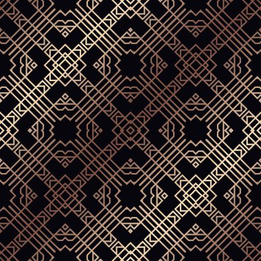 art deco dikişsiz desen