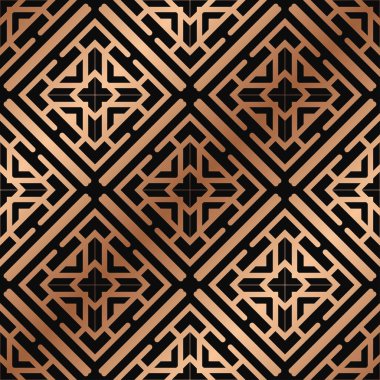 art deco dikişsiz desen