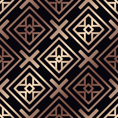 art deco dikişsiz desen