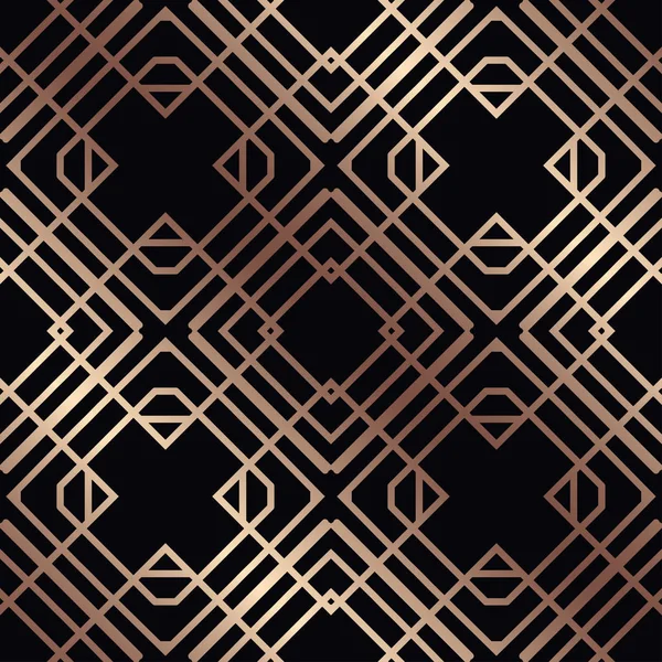Art deco seamless 패턴 — 스톡 벡터
