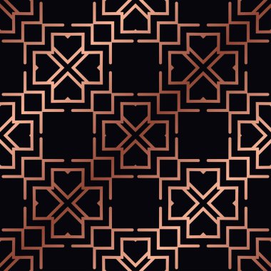 art deco dikişsiz desen