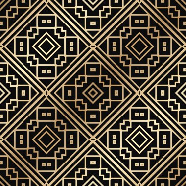art deco dikişsiz desen