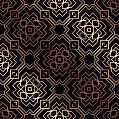 art deco dikişsiz desen