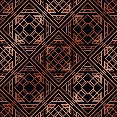 art deco dikişsiz desen