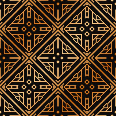 art deco dikişsiz desen