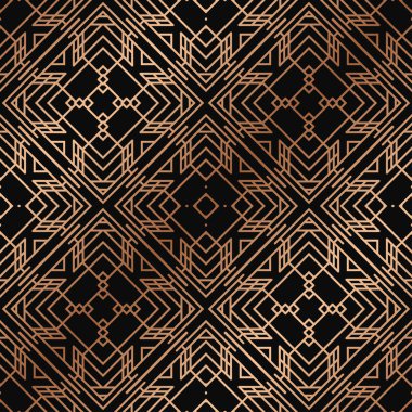 art deco dikişsiz desen