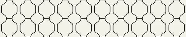 Vector moderno patrón de azulejos. Abstracto art deco fondo monocromo sin costuras — Vector de stock