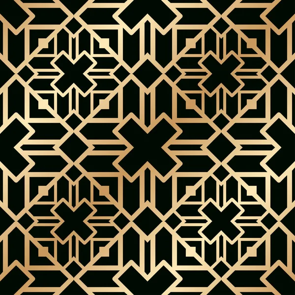 Vektör modern desen döşer. Soyut sanat deco sorunsuz tek renkli arka plan