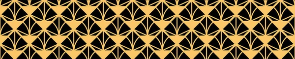 Vektor moderna geometriska kakel mönster. Gyllene former. Abstrakt Art Deco sömlös lyx bakgrund. — Stock vektor