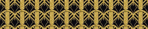 Moderne tegels patroon. Abstract Art Deco naadloze achtergrond met glitter textuur — Stockfoto