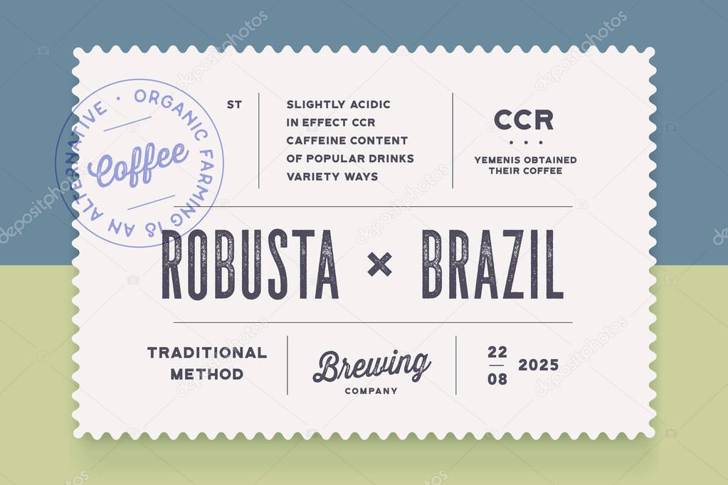 Vintage Minimal Label. Set of graphic modern vintage label, tag, sticker for brand, logo, packing. Retro design minimal label, tag or card, classic old school style, typography. Vector Illustration