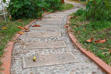 Taş yürüyüş yolu yol Park
