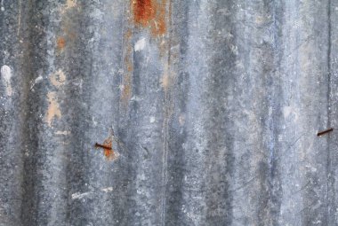 Çinko duvar doku desen arka plan paslı metal eski çürüme oluklu