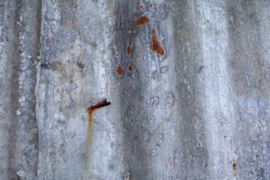 Çinko duvar doku desen arka plan paslı metal eski çürüme oluklu