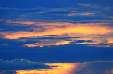 doğa günbatımı güzel renkli gökyüzü