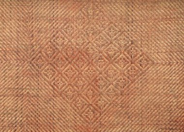 Bambu örgü doku eski Tay tarzı desen arka plan