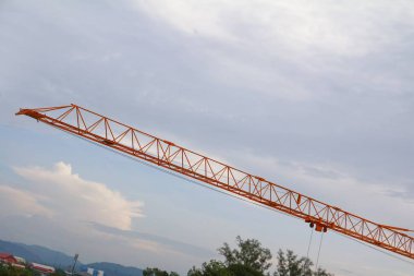 Kule Vinç Sanayi, inşaat binalarda gökyüzü arka plan ücreti