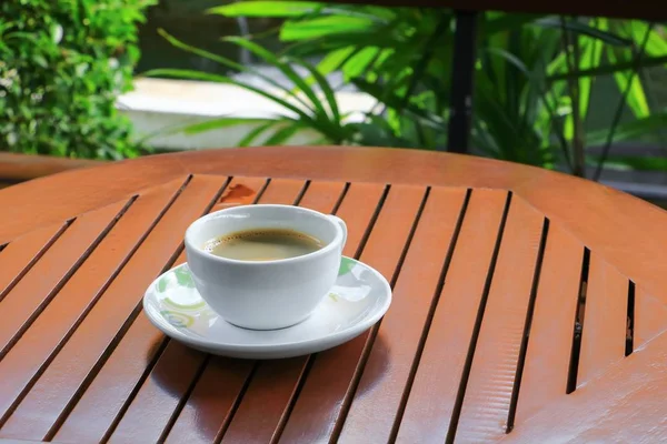 Coffee Espresso Wood Floor Background — Stock Photo, Image
