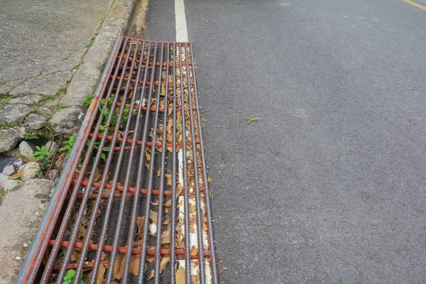 Barre Escalier Acier Utilisée Pour Conduire Une Voiture Vers Haut — Photo