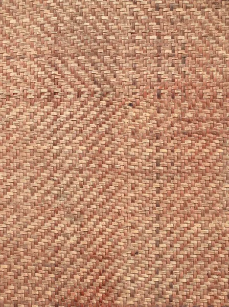 Bamboe Weave Textuur Oude Thaise Stijl Patroon Achtergrond — Stockfoto