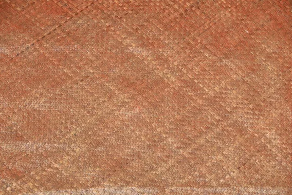 Bamboe Weave Textuur Oude Patroon Thaise Stijl Achtergrond Ruimte Voor — Stockfoto