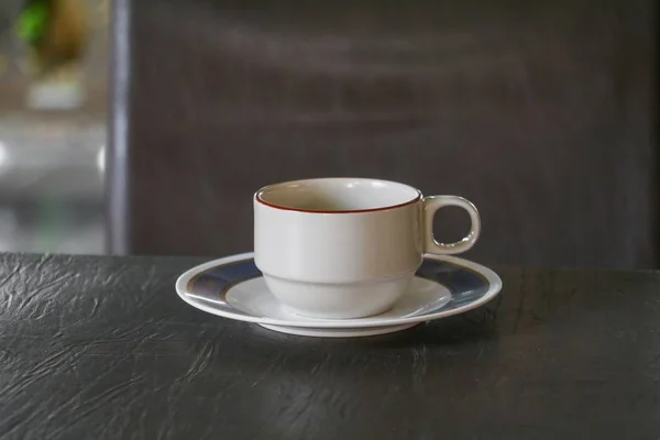 Kaffeetasse Auf Dem Tisch — Stockfoto