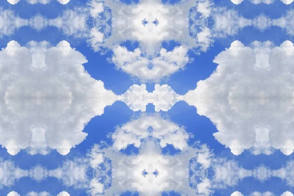 blue sky and cloud concept, seamless pattern beautiful for background