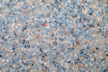 taş duvar doku, Terrazzo kat, mermer mavi renk güzel arka plan