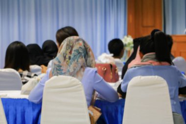 odak ile iş eğitim Eğitim Konferansı toplantı odasında bulanık